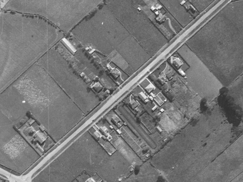 56 Aorangi Road from the air, 1940-1944