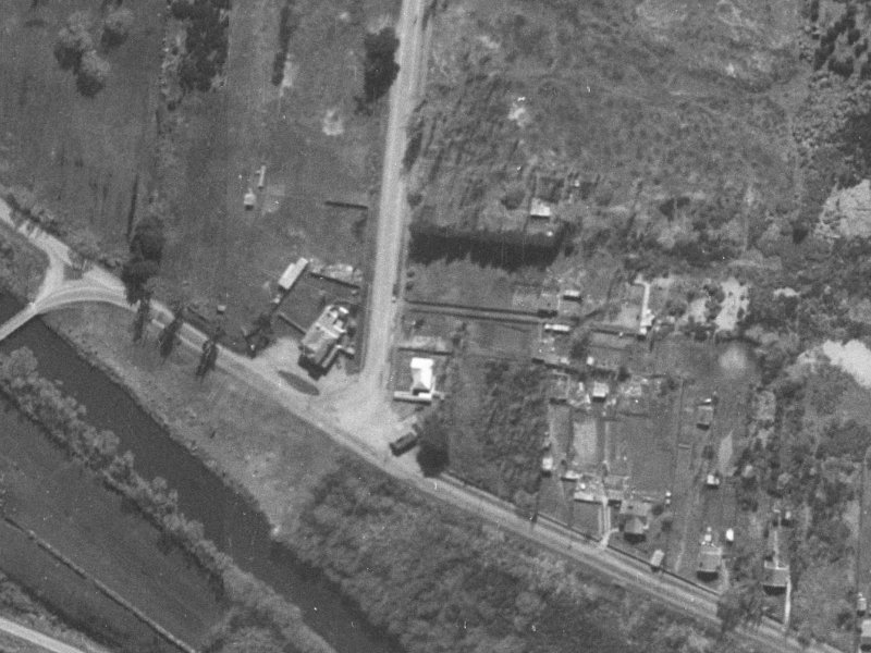 14 Bower Avenue from the air, 1940-1944