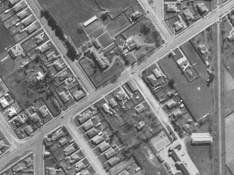 88 Blighs Road from the air, 1940-1944