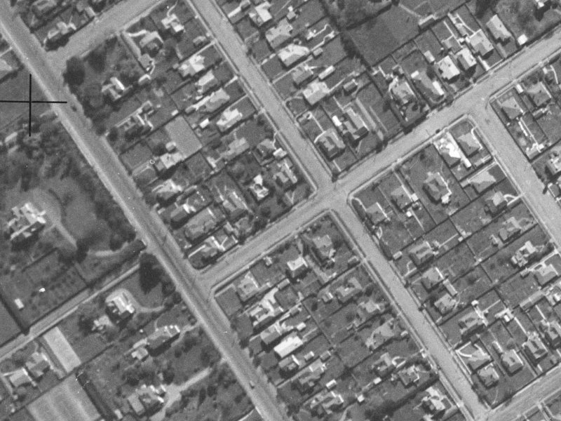 9 Tomes Road from the air, 1940-1944