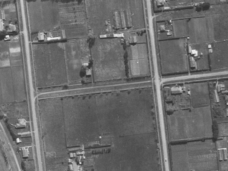 16-18 Goodman Street from the air, 1940-1944