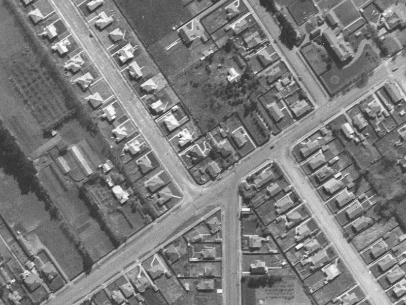 4 Bounty Street from the air, 1940-1944