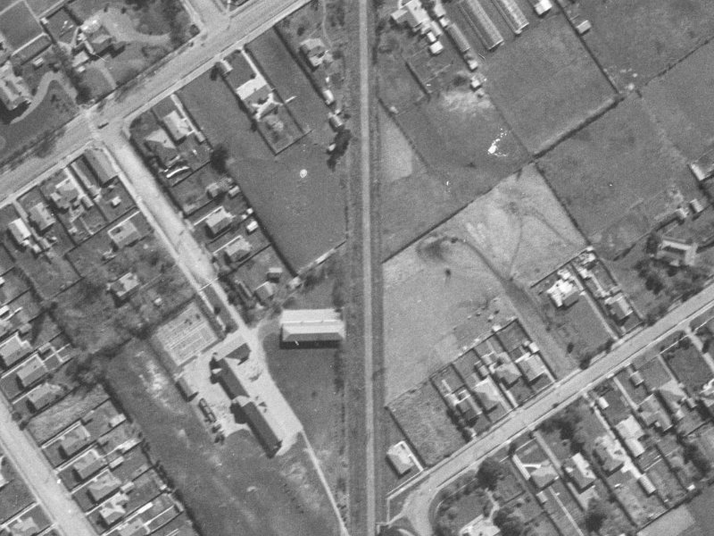 15A Lansbury Avenue from the air, 1940-1944