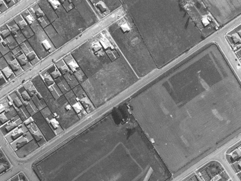 181A Innes Road from the air, 1940-1944