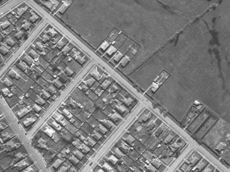 40 Aylesford Street from the air, 1940-1944
