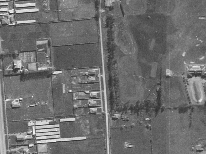 57 Golf Links Road from the air, 1940-1944