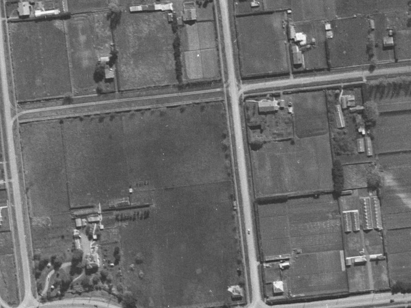 159 Queensbury Street from the air, 1940-1944