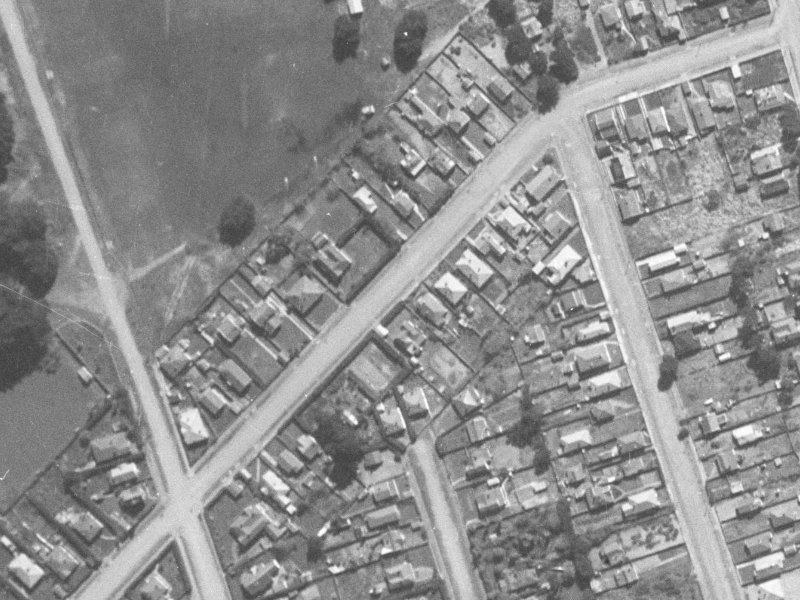 49 Lonsdale Street from the air, 1940-1944