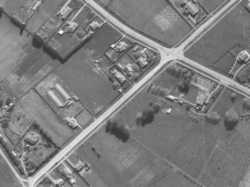 Aorangi road from the air, 1940-1944