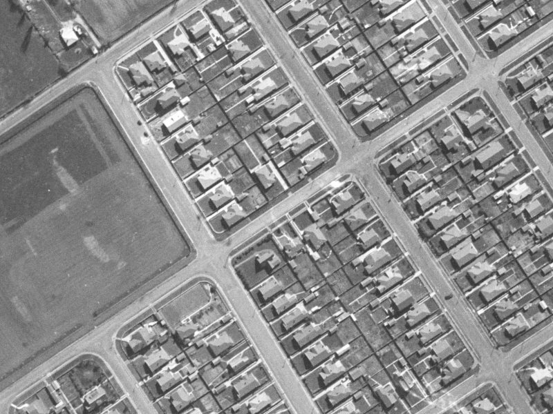 83 Malvern Street from the air, 1940-1944