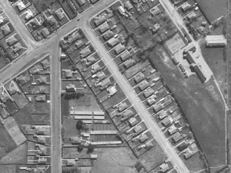 80 Westholme Street from the air, 1940-1944