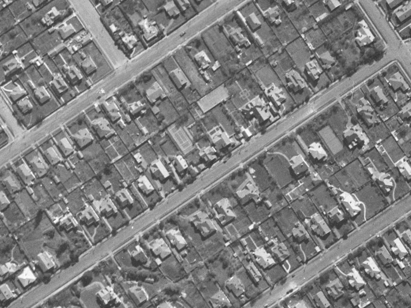 51 Chapter Street from the air, 1940-1944