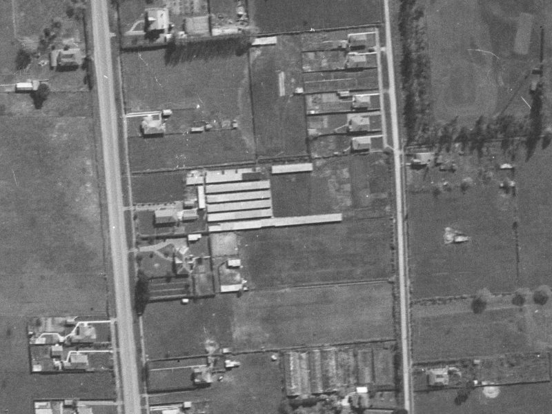 Alma Place from the air, 1940-1944