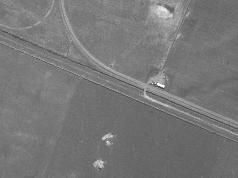 141 School Road from the air, 1940-1944