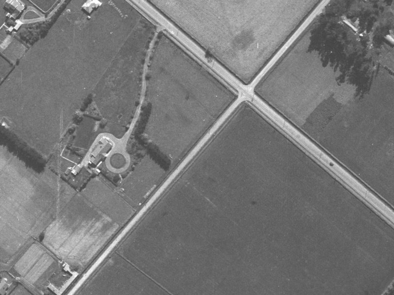 89 Grahams Road from the air, 1940-1944