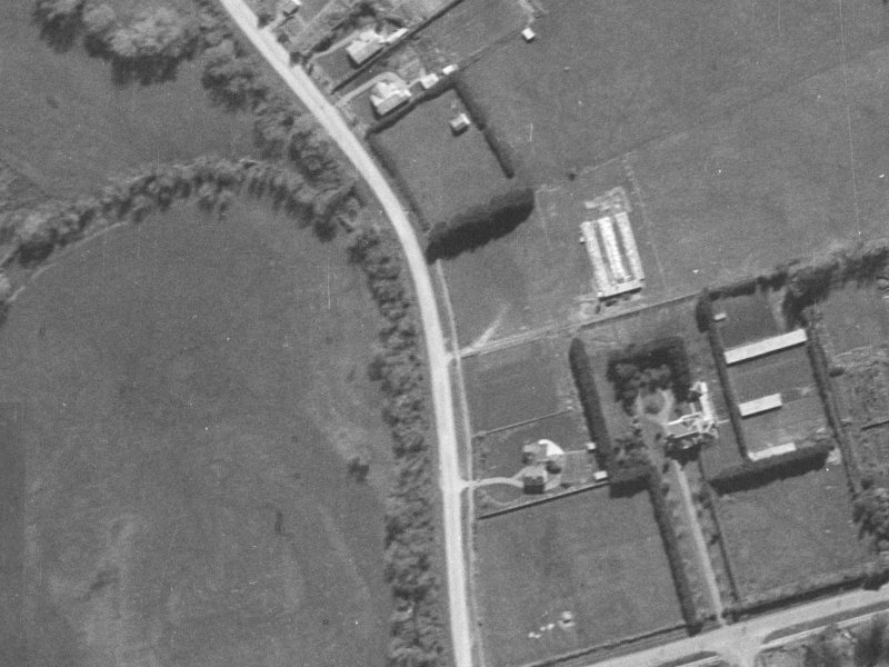 21 Brookside Terrace from the air, 1940-1944