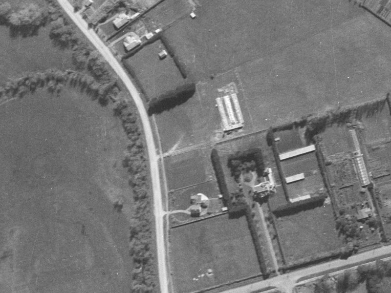 24 Brookside Terrace from the air, 1940-1944