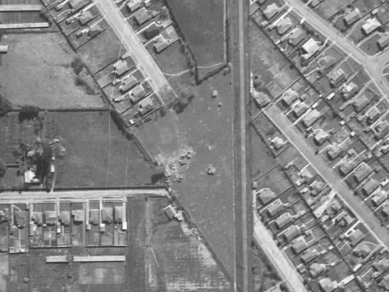 40 Westholme Street from the air, 1940-1944