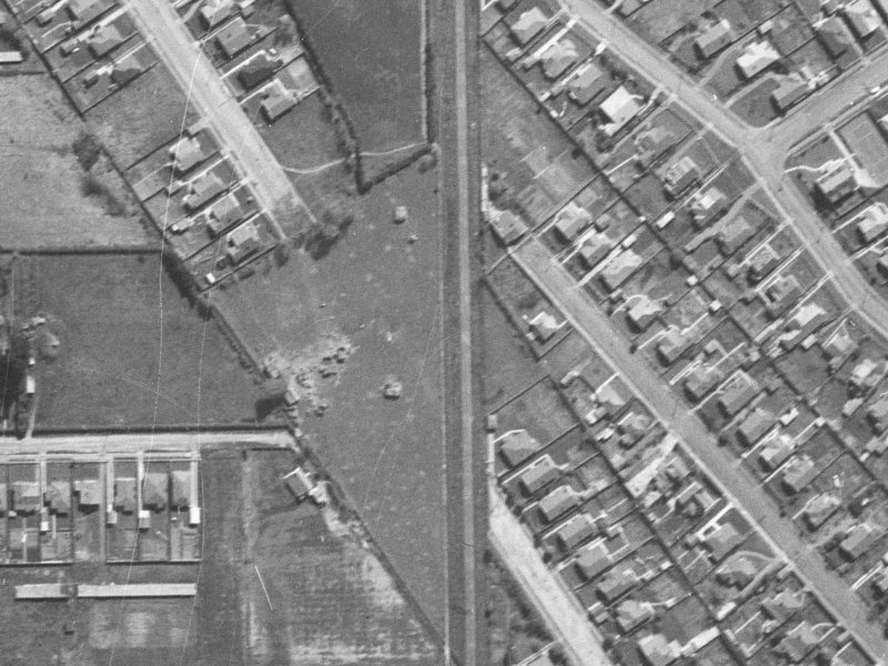 42 Westholme Street from the air, 1940-1944
