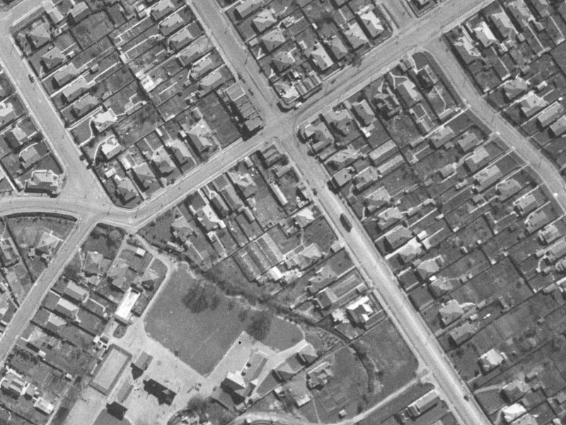 153 Cranford Street from the air, 1940-1944