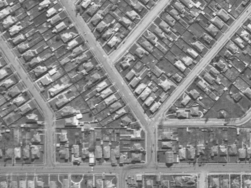 23 Flockton Street from the air, 1940-1944