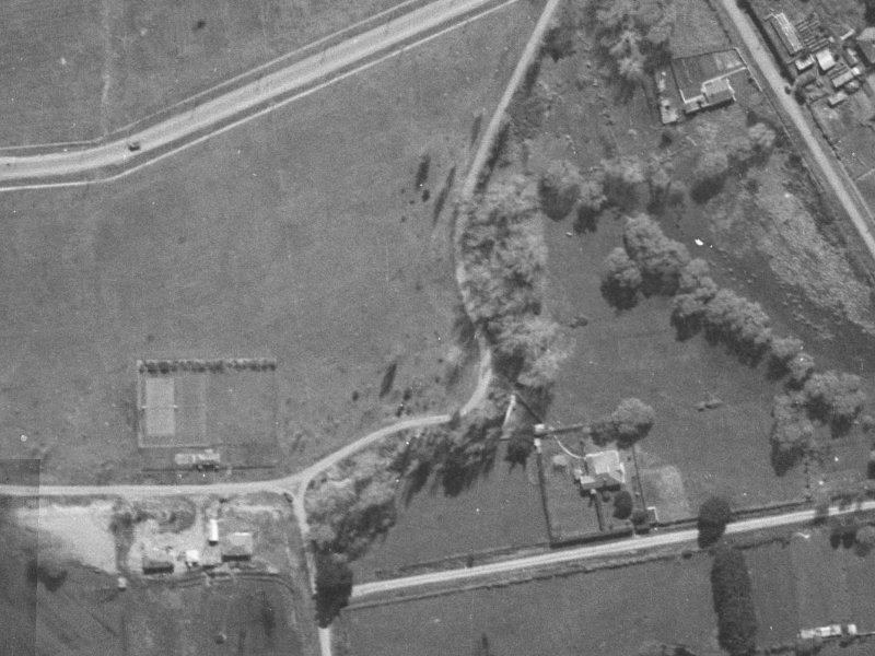 76 Cresswell Avenue from the air, 1940-1944