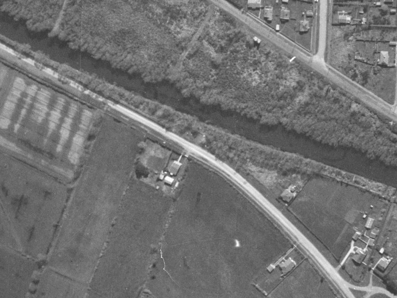 74 Bexley Road from the air, 1940-1944
