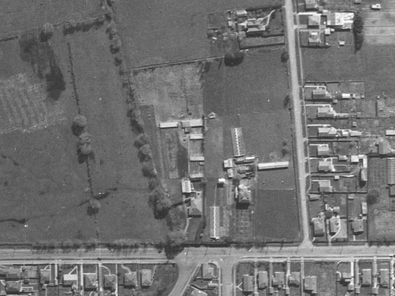 11 Arawa Street from the air, 1940-1944