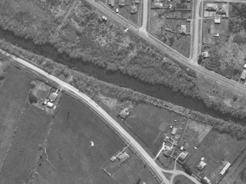 85 Bexley Road from the air, 1940-1944