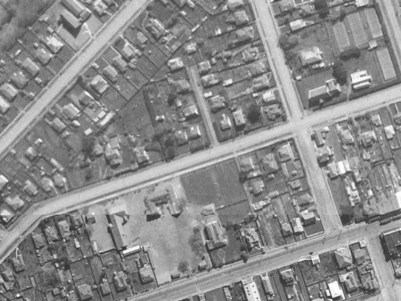 80 Hawke Street from the air, 1940-1944