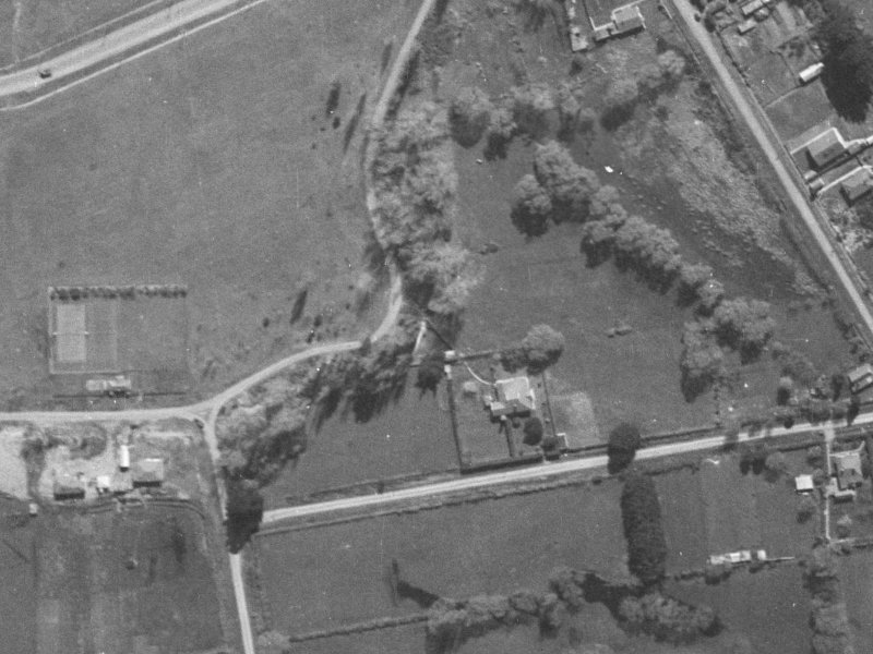 70 Cresswell Avenue from the air, 1940-1944