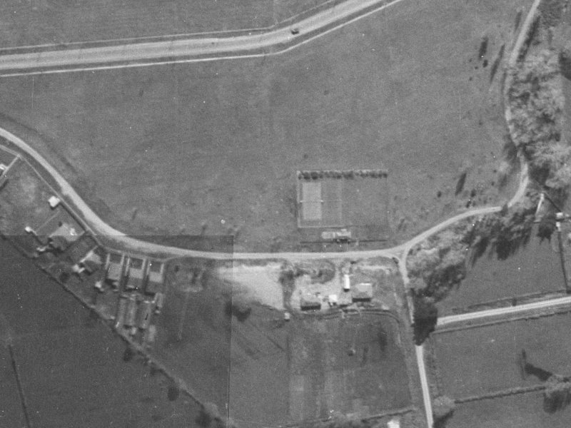55 Cresswell Avenue from the air, 1940-1944