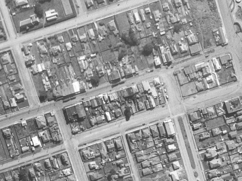 91 Brighton Mall from the air, 1940-1944