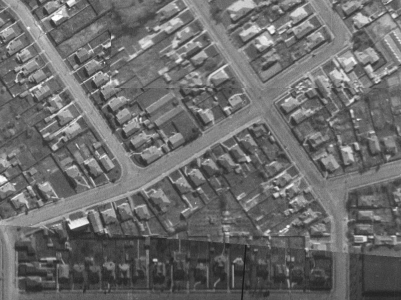 40 berwick Street from the air, 1940-1944