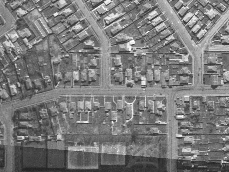 41 Warrington Street from the air, 1940-1944