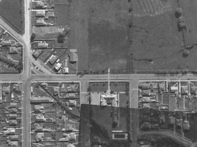 11-15 Shirley Road from the air, 1940-1944