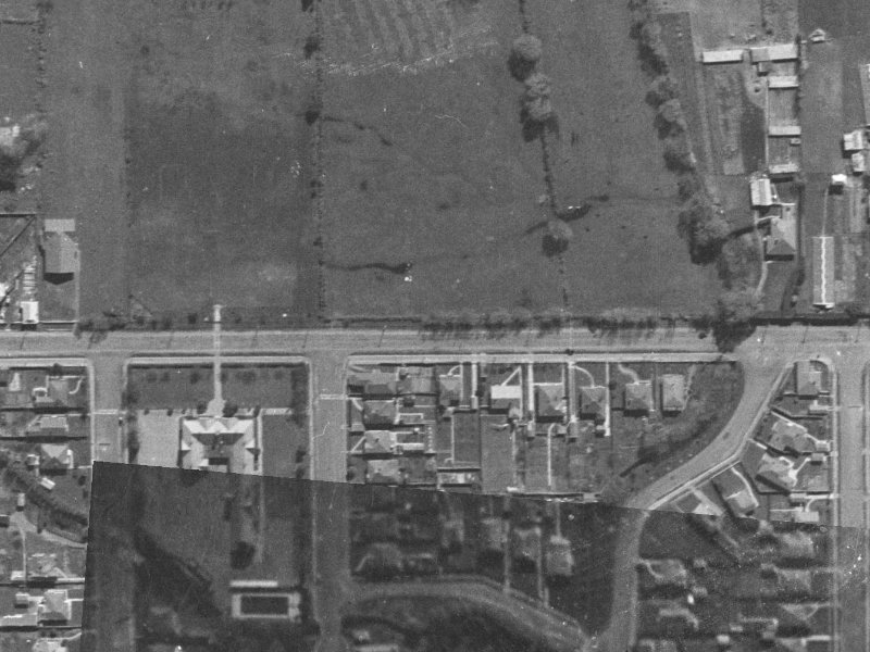 17 Shirley Road from the air, 1940-1944