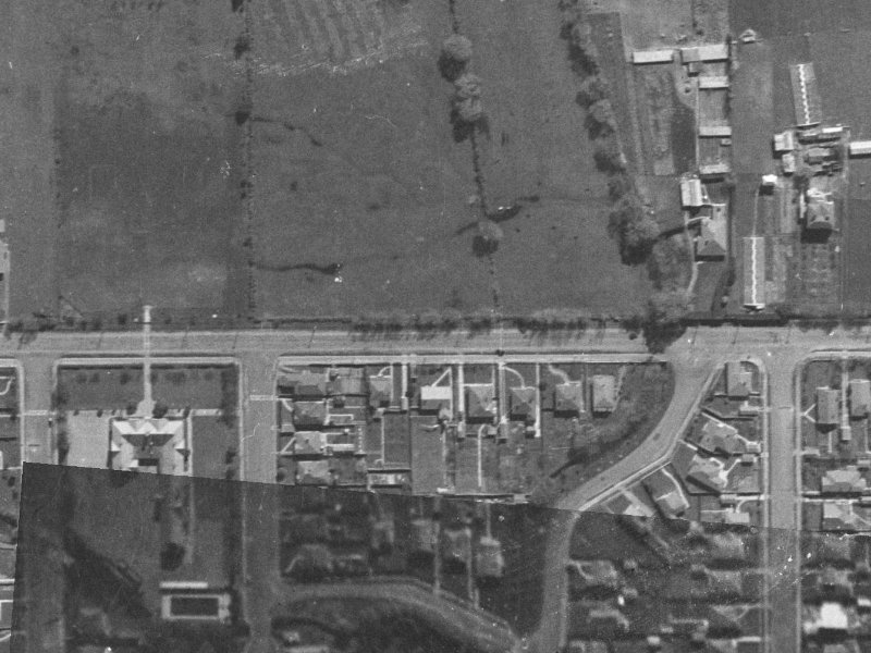 21 Shirley Road from the air, 1940-1944