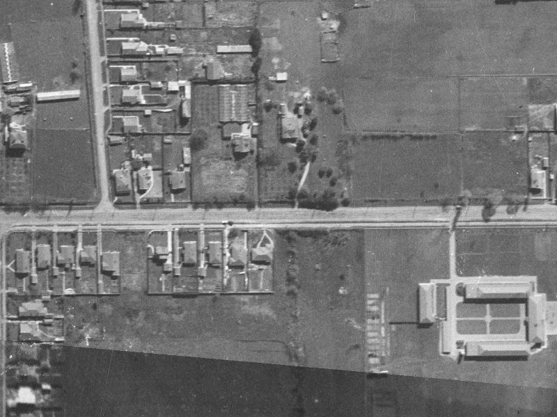 2A Hope Street from the air, 1940-1944