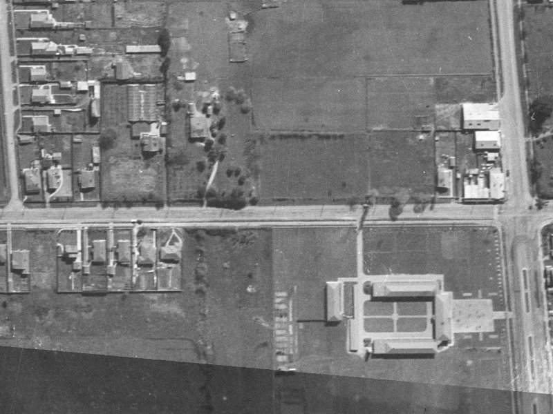 58-48 Shirley Road from the air, 1940-1944