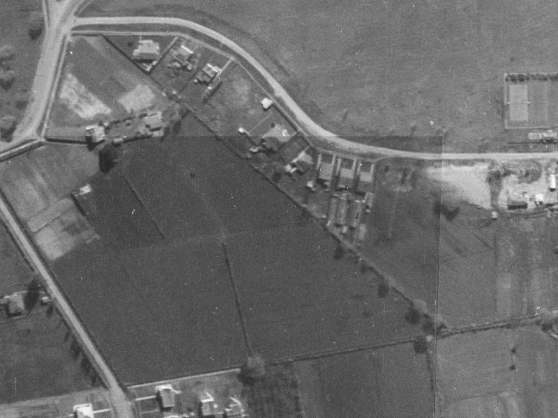 17 Barclay Place from the air, 1940-1944
