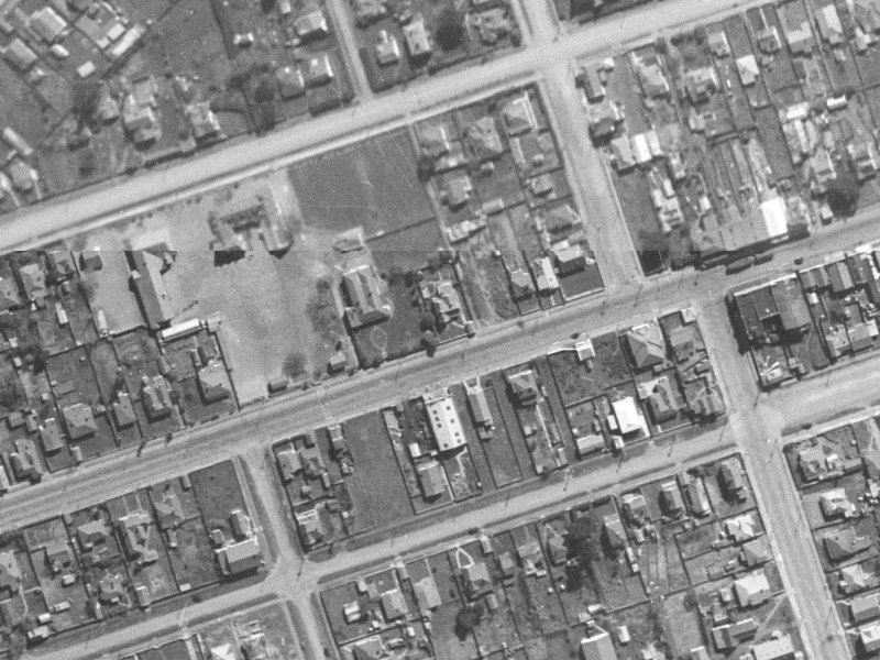 116 Seaview Road from the air, 1940-1944