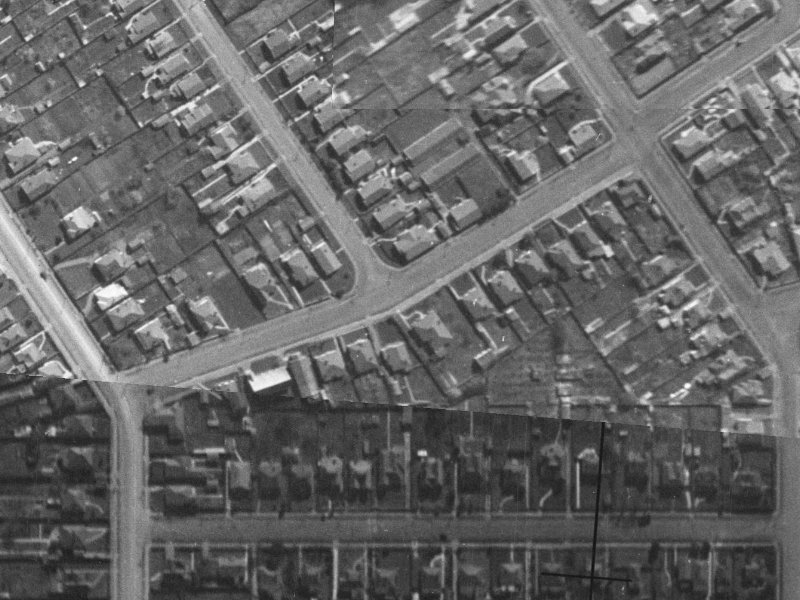 27 Berwick Street from the air, 1940-1944