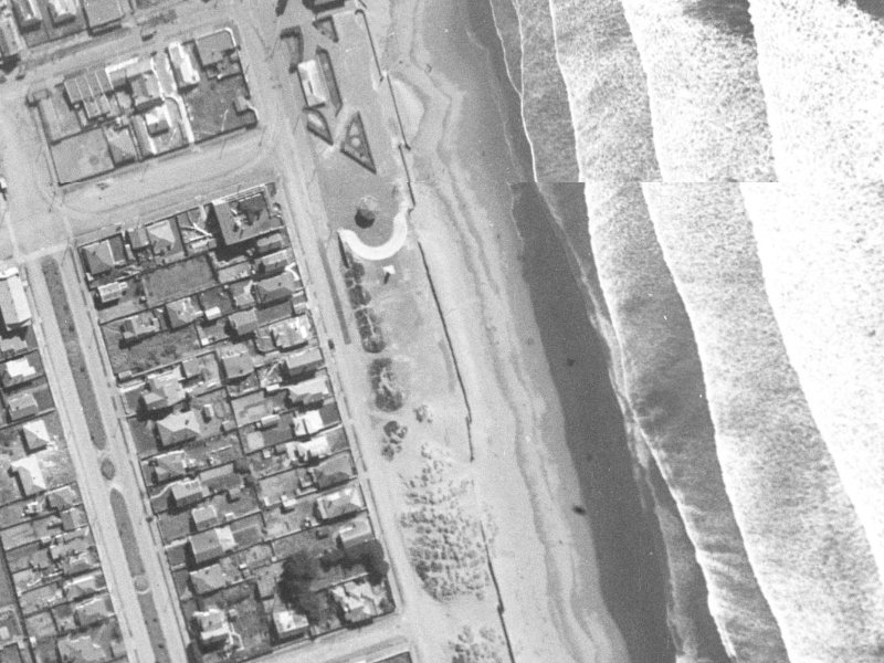 227–233 Marine Parade from the air, 1940-1944