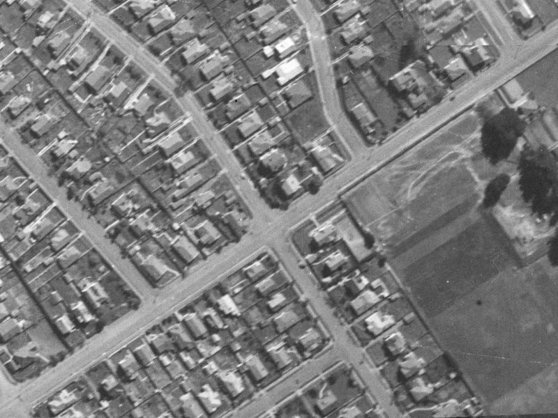 Normans Road from the air, 1940-1944