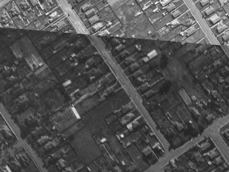 31 Somme Street from the air, 1940-1944