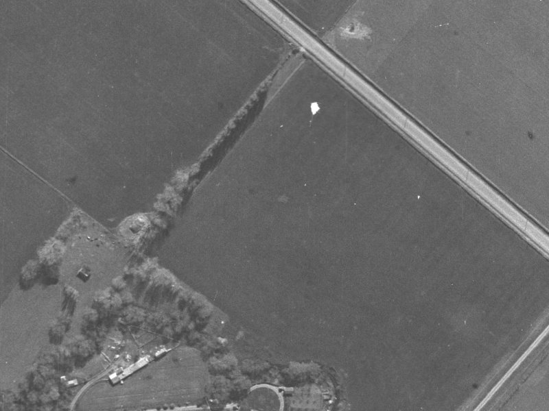 22 Westburn Terrace from the air, 1940-1944
