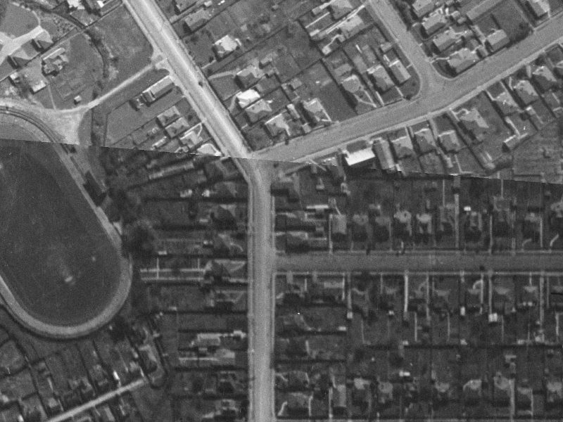 88 Cranford Street from the air, 1940-1944