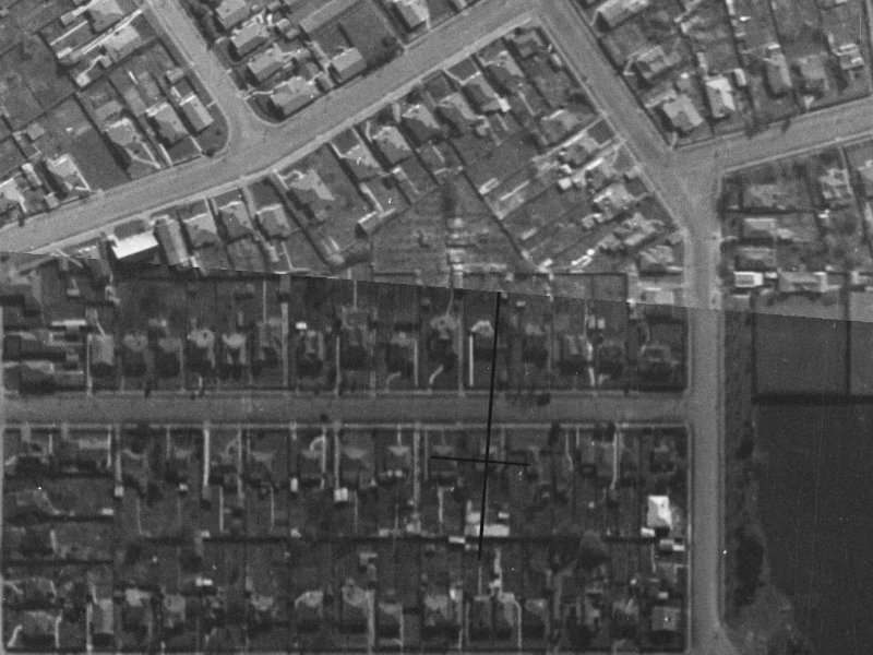39 Oxley Avenue from the air, 1940-1944