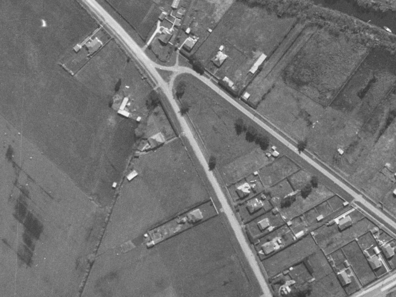 101 Bexley Road from the air, 1940-1944